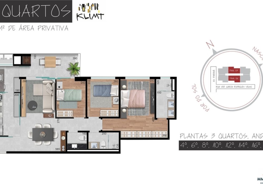 m_034 PLANTA 3 QUARTOS - FINAIS 3 e 6