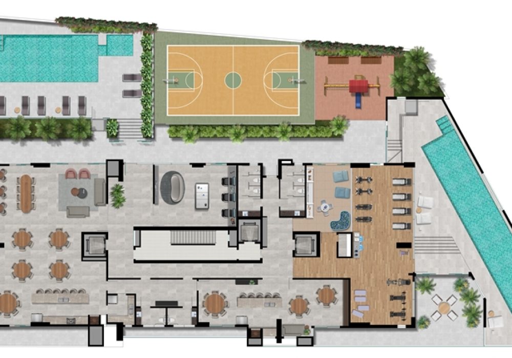 m_037 PLANTA KLIMT_ÁREAS COMUNS